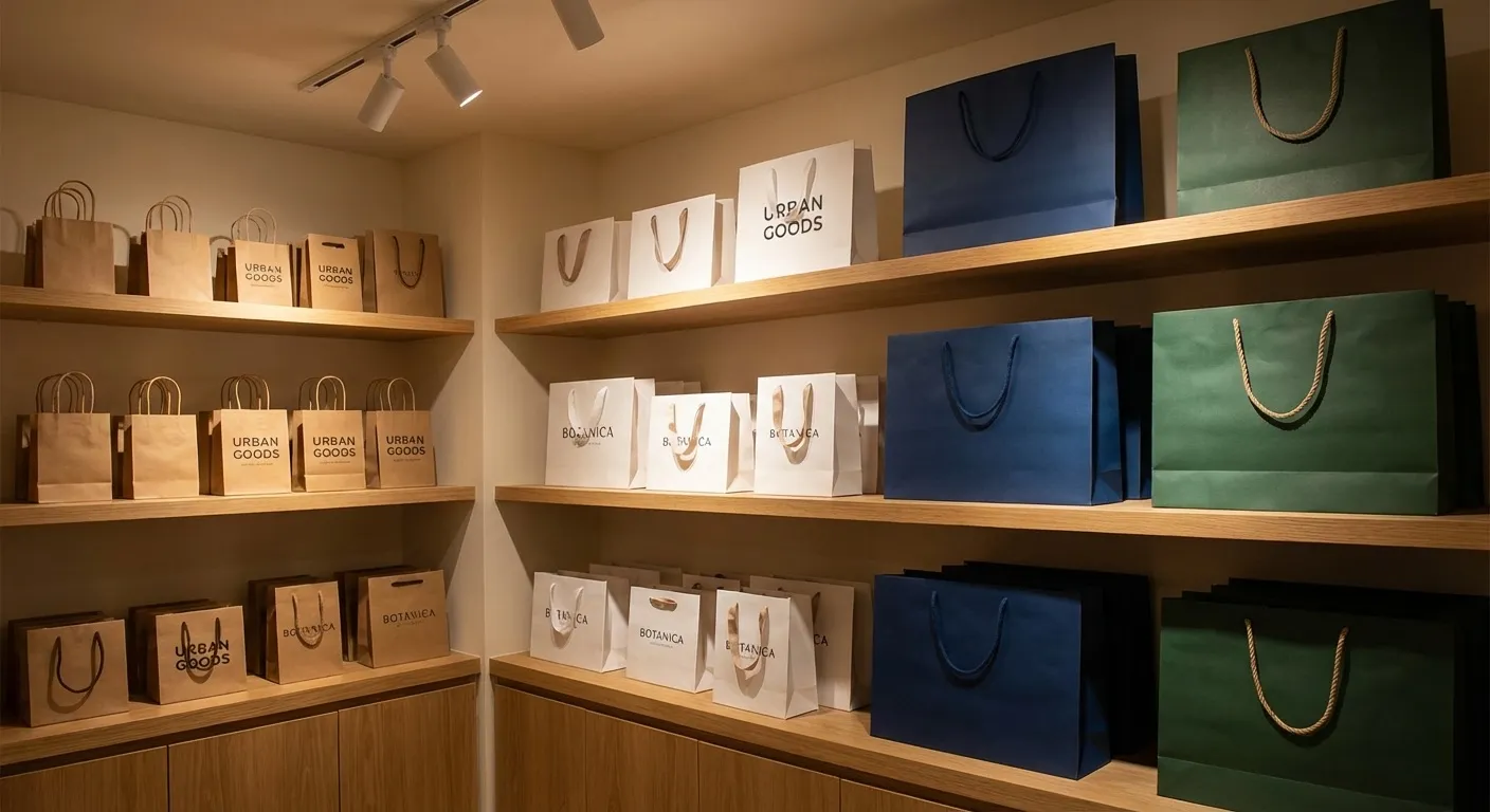 Corporate gift paper bag case