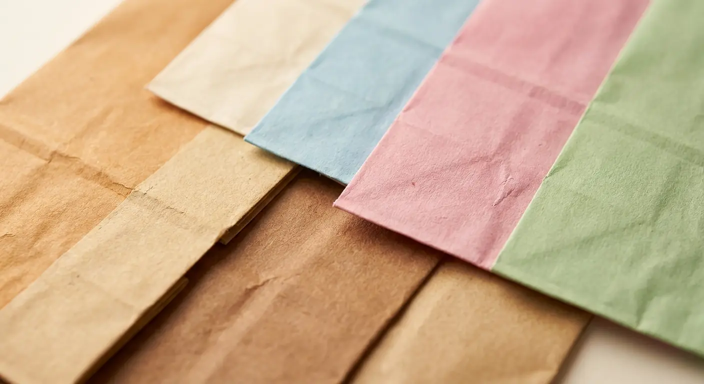 平口紙袋的常見尺寸與紙材，平口紙袋印刷相關細節圖