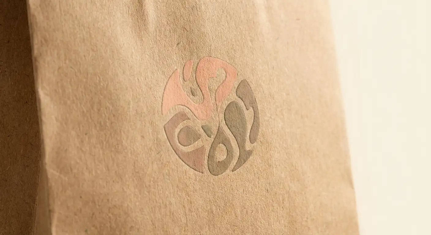 花店紙袋的品牌設計策略，花店提袋相關細節圖