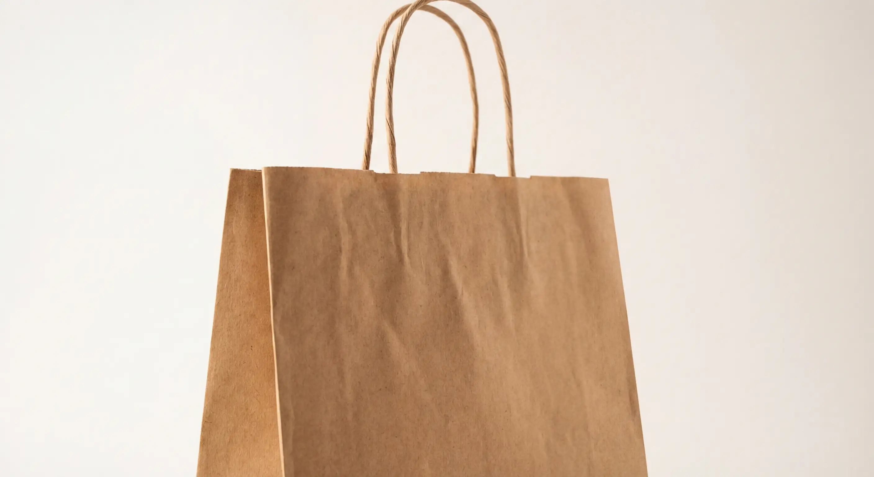 環保紙袋再生紙 FSC 認證與無塑提把比較圖，展示各種環保材質的特性與差異，協助品牌選擇最符合環保需求的紙袋材質。