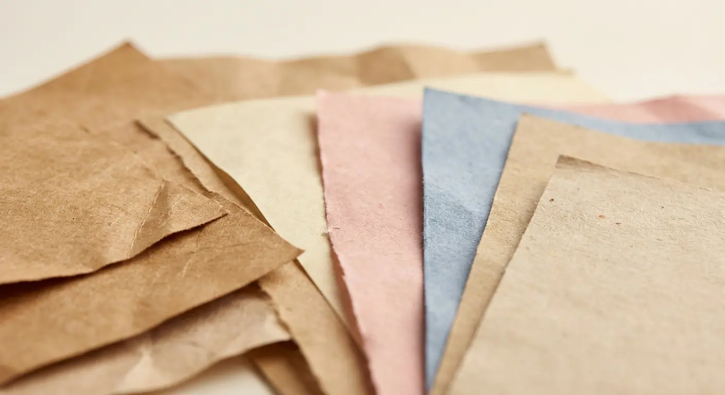 紙材選擇：品牌調性決定紙材方向，紙袋相關細節圖