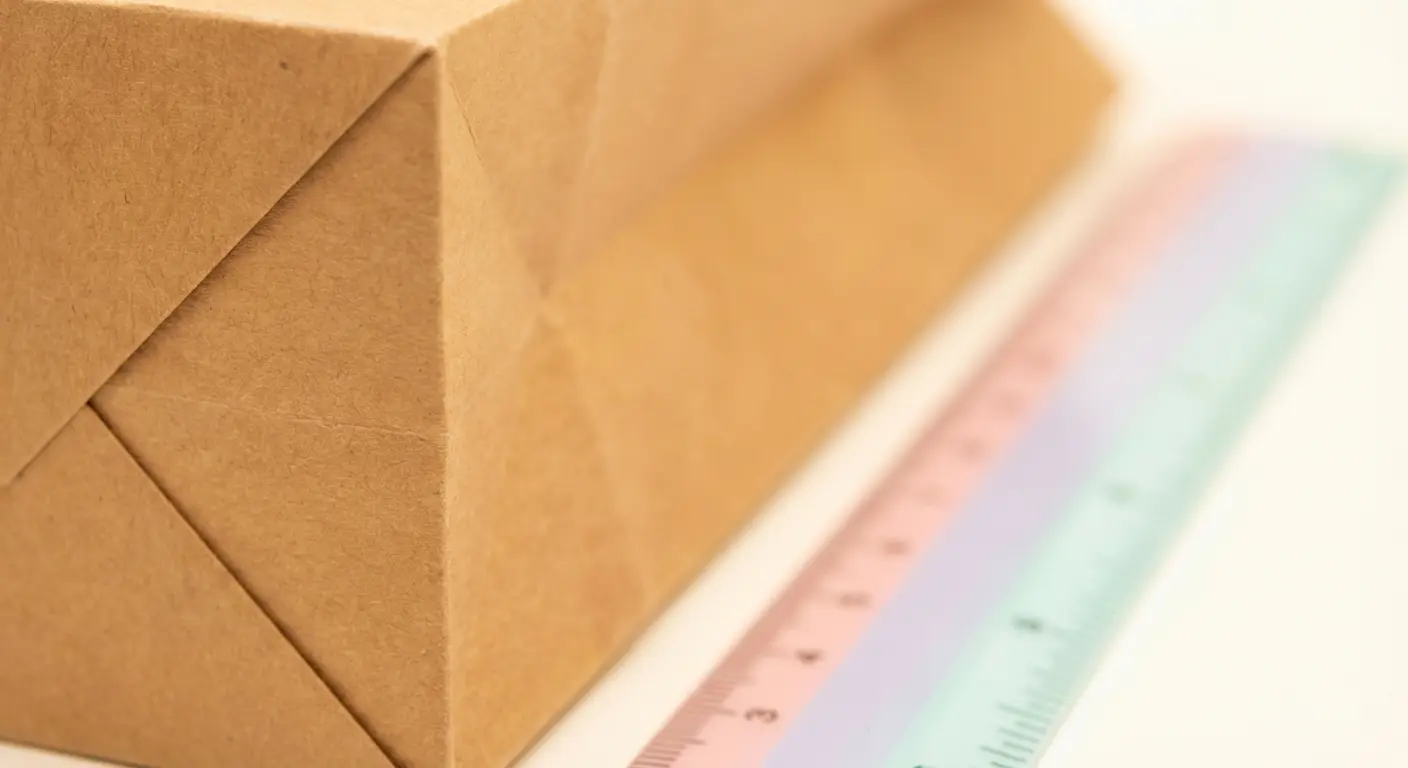 第一項：尺寸與袋型，紙袋相關細節圖