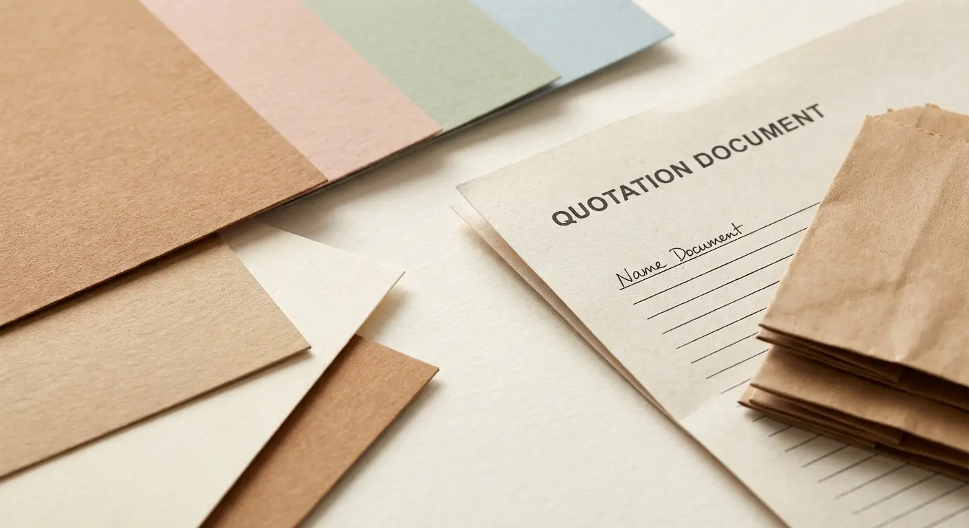 紙袋保存的費用結構與報價邏輯，紙袋保存相關細節圖