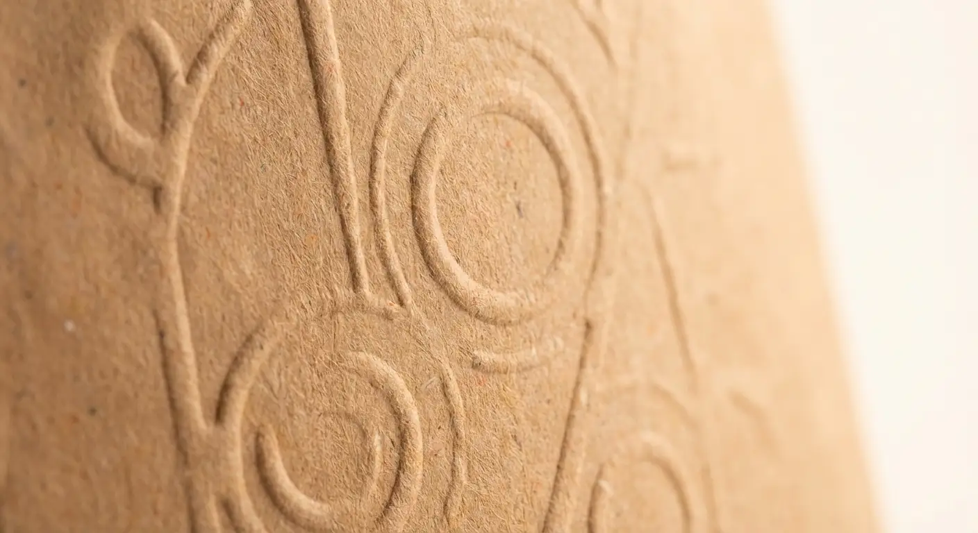 牛皮紙袋：環保質感首選，適合品牌形象包裝，茶葉包裝袋相關細節圖