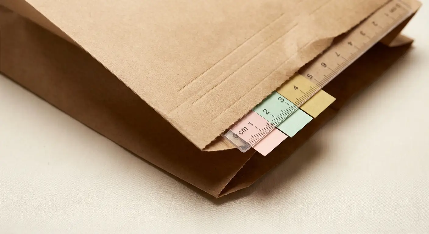 錯誤 1:尺寸憑感覺抓,新品牌做紙袋相關細節圖