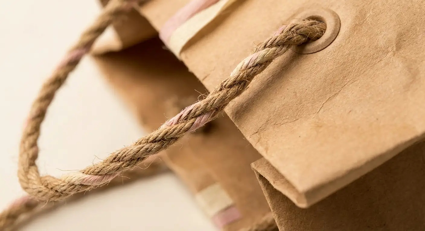 紙袋提把穿孔處為什麼會撕裂?五種固定方式比較,紙袋提把固定相關細節圖