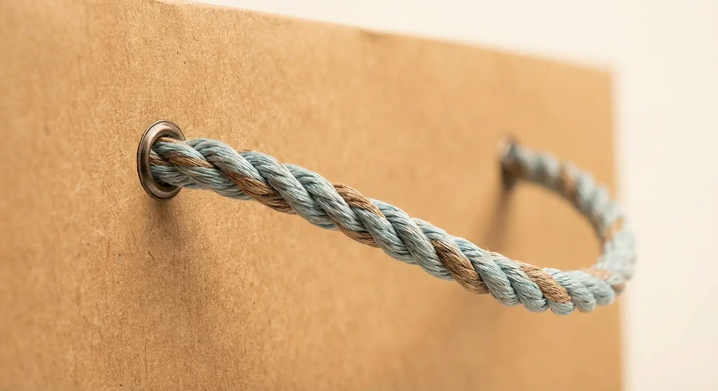 紙袋提把承重完整指南:棉繩、扁繩、緞帶各能撐幾公斤?,紙袋提把承重相關細節圖