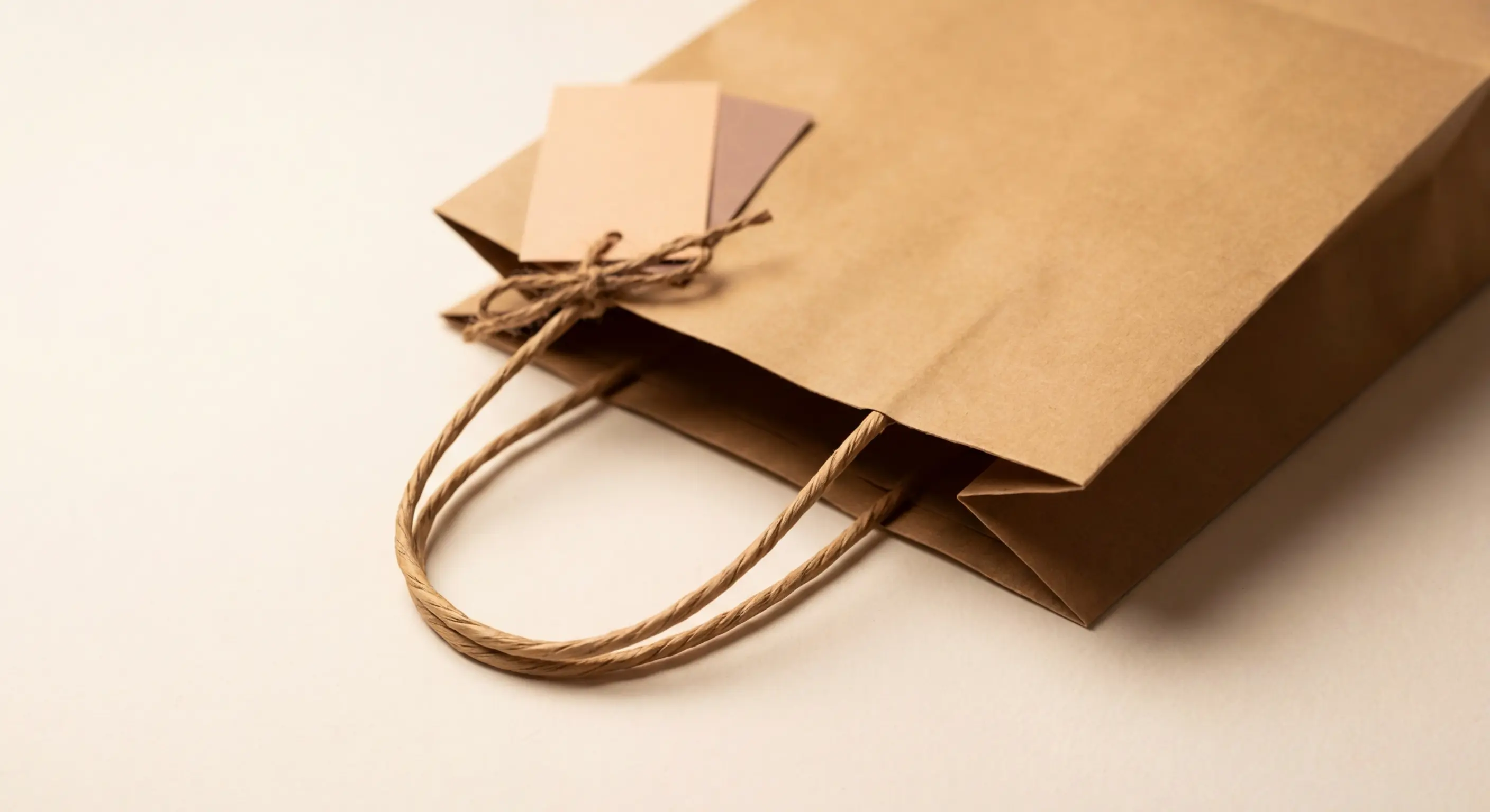 紙袋提把成本比較:棉繩、PP繩、緞帶每個差多少錢?,紙袋提把成本相關包裝說明圖