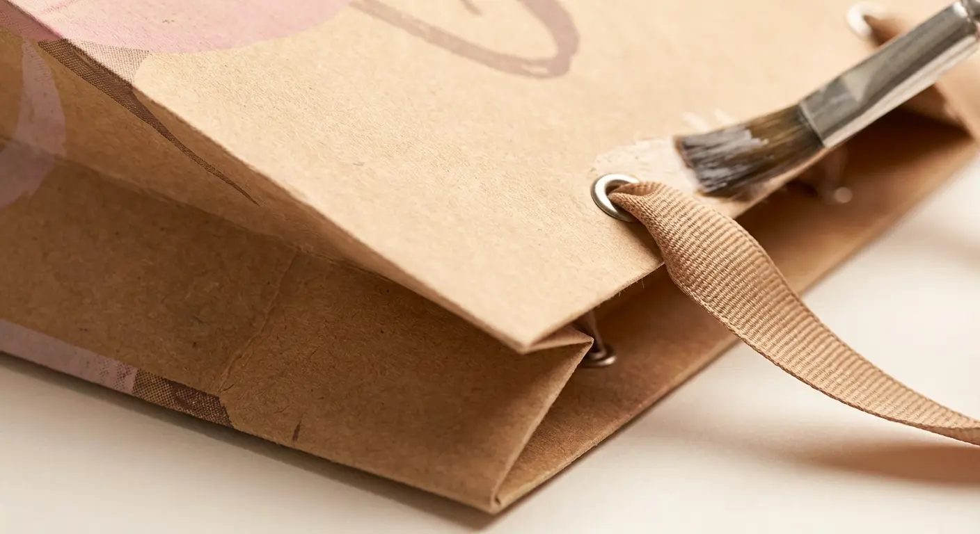 紙袋印刷選擇完整說明:Logo燙金、滿版四色、局部UV怎麼搭最有效?,紙袋相關細節圖