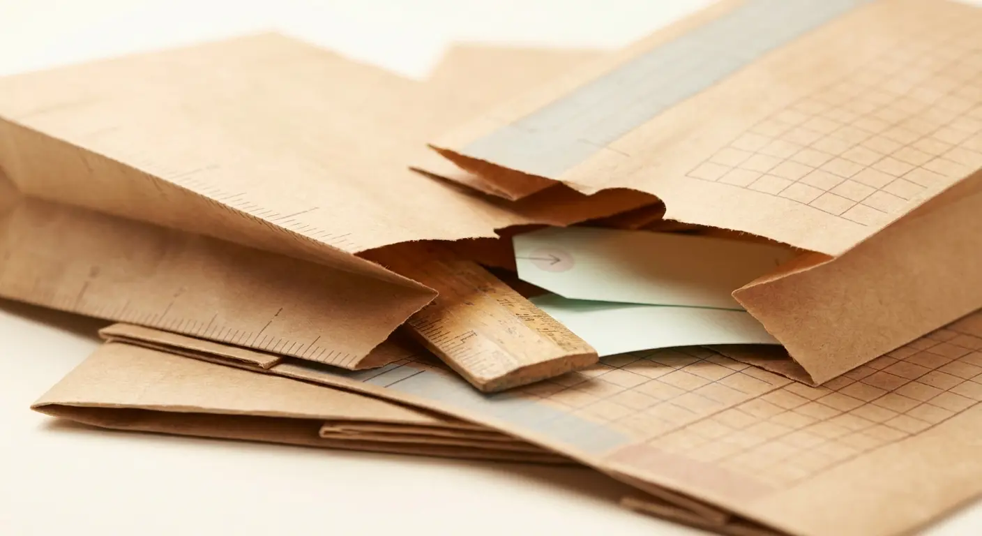 紙袋尺寸的三個維度,紙袋尺寸計算相關細節圖