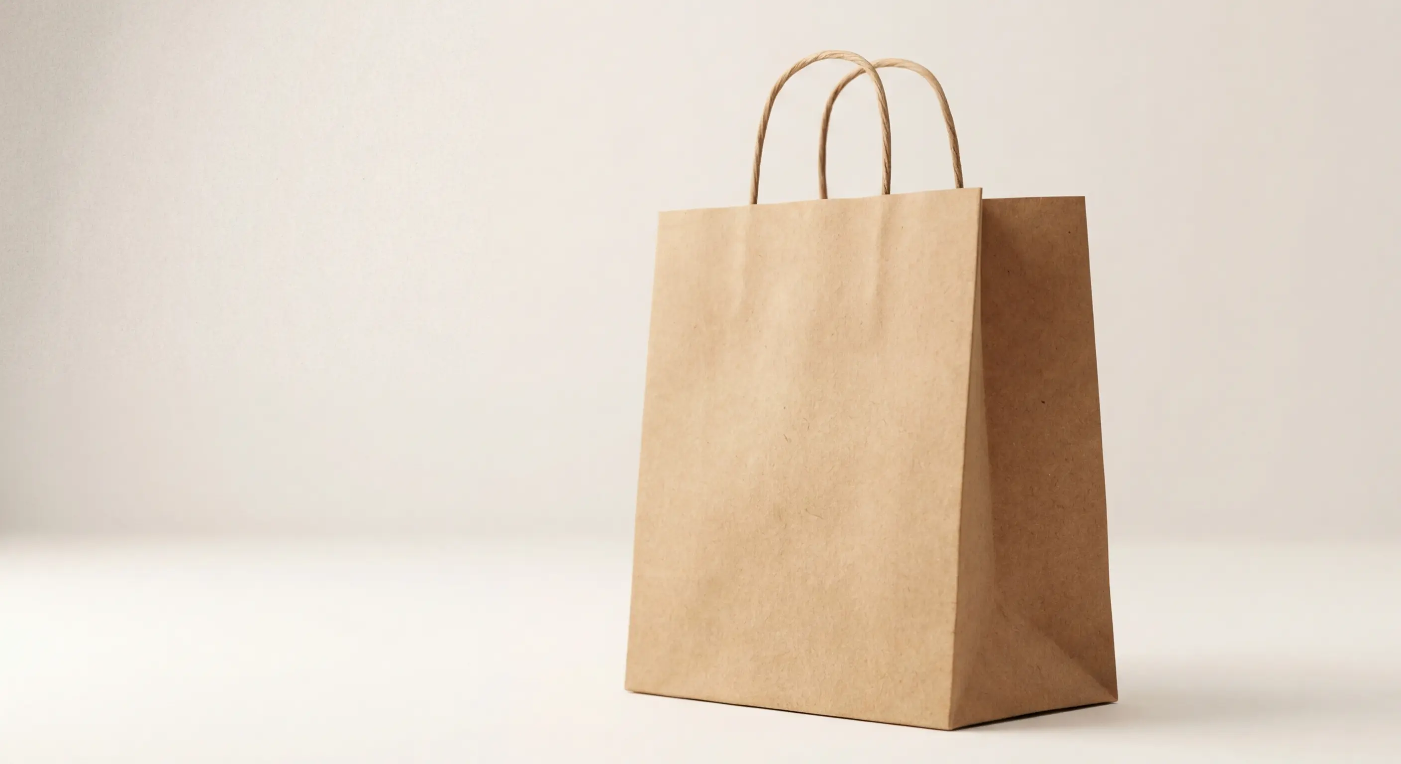 紙袋尺寸計算方法示意圖,從產品外盒反推袋寬袋高的正確步驟,協助採購準確掌握紙袋尺寸計算方式。