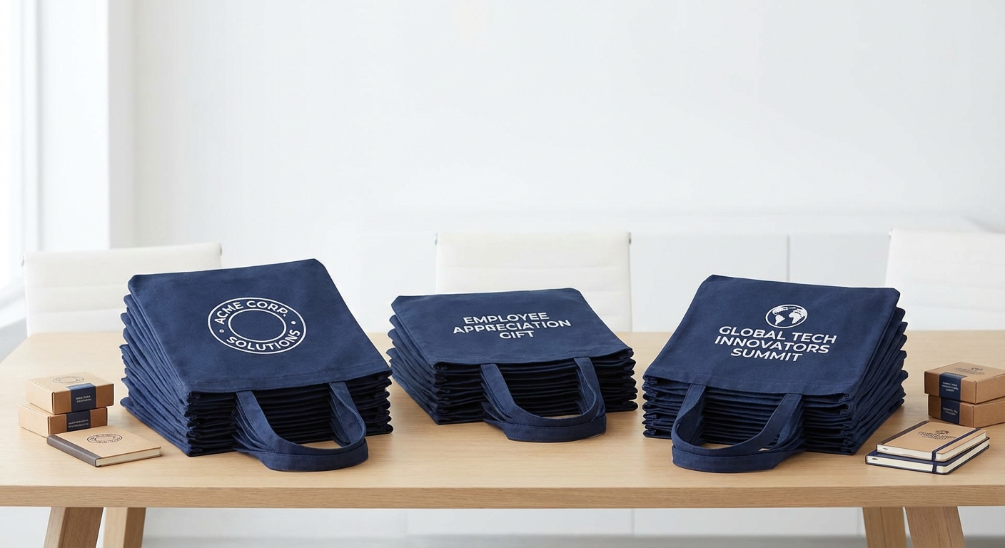 企業大量採購客製袋:員工福利袋、品牌贈品袋、活動提袋