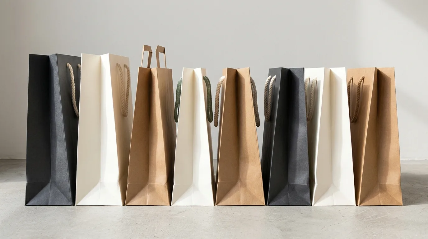 服飾選物門市提袋系列展示